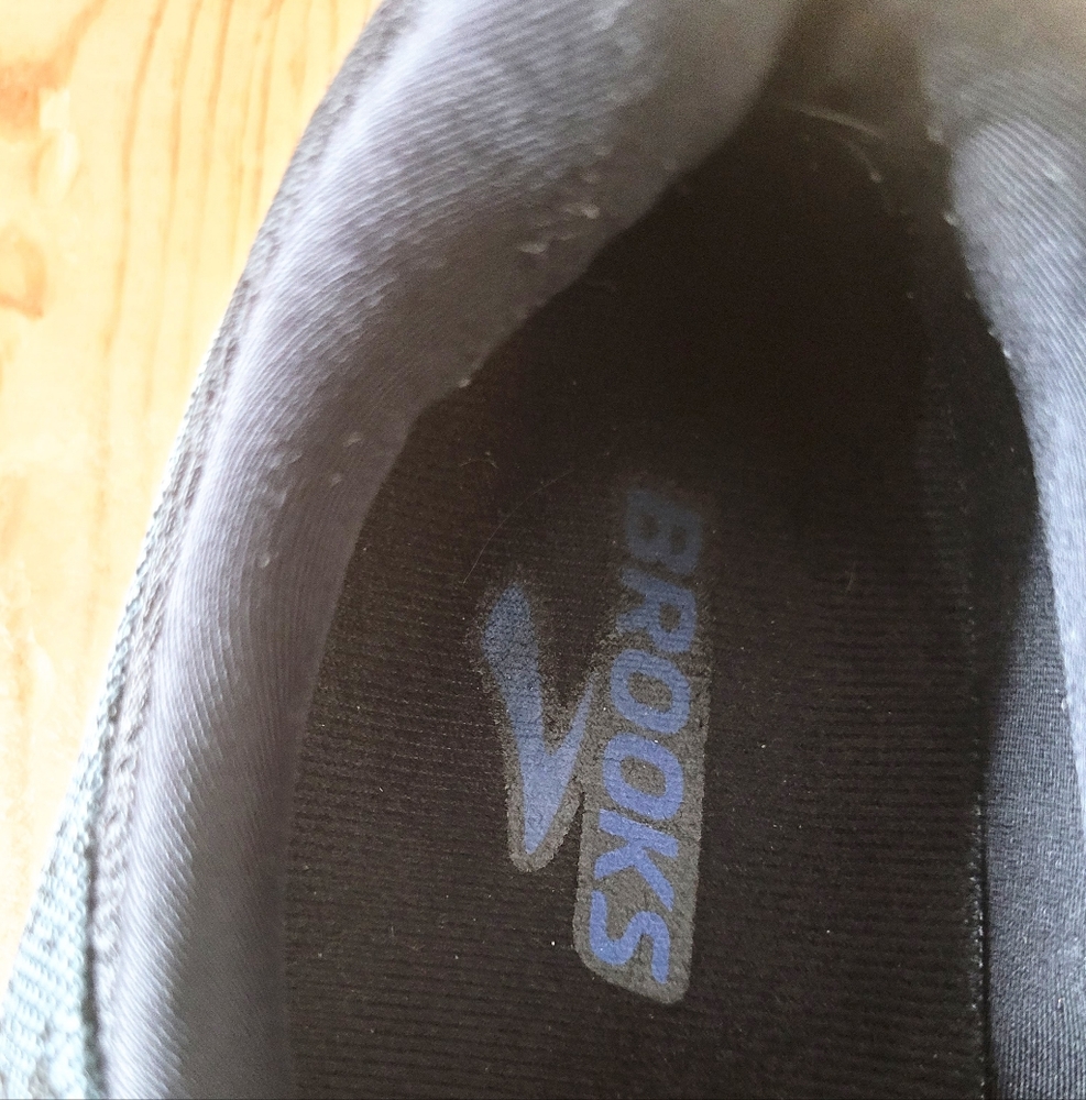 Brooks Launch 6 Running Shoes Black Blue Mesh Athletic 1102971D011 Size 10 - Picture 10 of 11